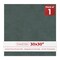 Dark Grey Suede 30x30 Uncut Mat Board - Blank Sheet, No Opening